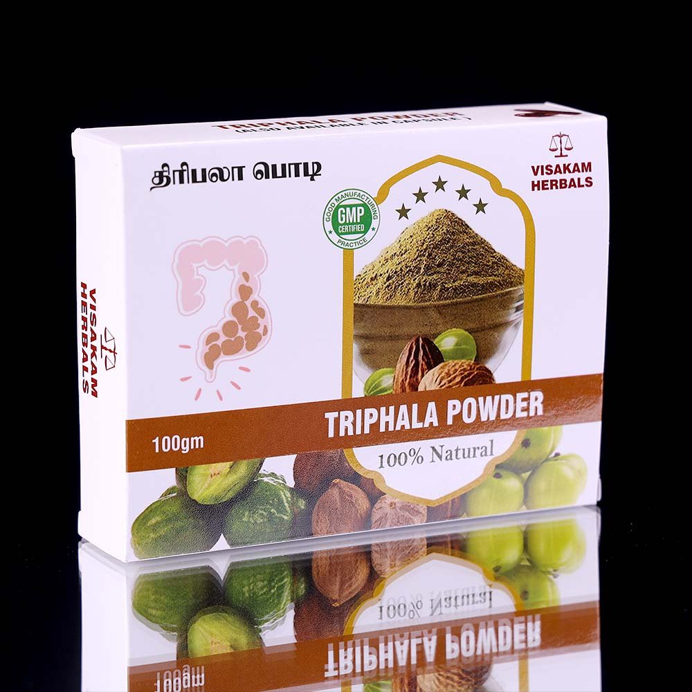 016-SHP092-BOX-front-thiriphala-Powder-திரிபலா-பொடி thiriphala Powder திரிபலா பொடி - Image 1