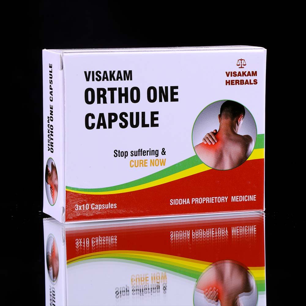 228-CAP111-Ortho One Capsules For Body Pain-ஆர்த்தோ ஒன் குழல் மாத்திரை-box-front Ortho One Capsules For Body Pain - ஆர்த்தோ ஒன் குழல் மாத்திரை - Image 1
